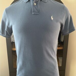 Ralph Lauren Men's Classic Blue Polo Shirt